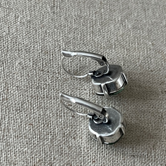 Swarovski Cushion Cut Crystal Earrings - Picture 4 of 5